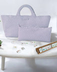 Woven Mahjong Carryall - 6 Colors: Chartreuse