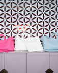 Woven Mahjong Carryall - 6 Colors: Chartreuse