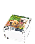 PHOTO BOX - 4" x 4" CLEAR: PHOTO BOX - 4" x 4" CLEAR