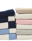 Personalized Knit Blanket with Border (Multiple Colors)