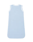 Monogrammed Blue Bubble Zipper Sack