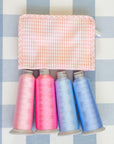 Gingham Taffy Round Case