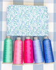 Hamptons Floral Medium Roadie Pouch