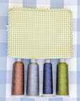 Rodeo Check Cactus Medium Roadie Pouch
