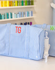 Pimlico Stripe Chambray Nap Mat