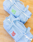 Pimlico Stripe Chambray Round Case