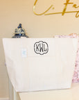 Pimlico Stripe Sand Jumbo Tote