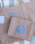 Gingham Coco Jumbo Tote