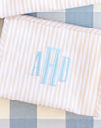 Pimlico Stripe Sand Medium Roadie Pouch