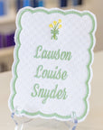 Personalized Baby Name Plaque