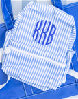 Pimlico Stripe Chambray Mini Backer Backpack
