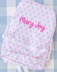 Petite Fleur Pink Full-Size Backpacker Backpack