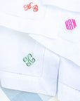 "Tastefully Tiny" Monogram Dinner Napkins (Set of 4)