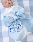 White Faux Silk Bouquet | Wreath | Swaddle Sash