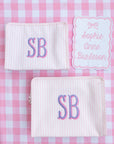 Pimlico Stripe Pink Medium Roadie Pouch