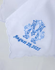 Personalized Monogram Wedding Handkerchief