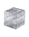Acrylic Napkin Rings in Crystal Clear - Set of 4