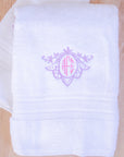 Monogrammed Turkish Cotton Bath Towel