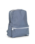 Navy Gingham Full-Size Backpacker