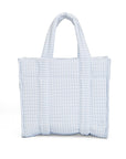 Pimlico Stripe Blue Quilted Wipeable Canvas Mini Go Go Stroller Tote