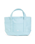 Lake Blue Mini Tote Coated Canvas