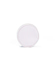 Pimlico Stripe Pink Round Case