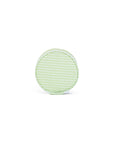 Gingham Leaf Round Case