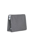Gingham Black Large Roadie Pouch Bag