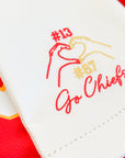 Heart Hands Go Chiefs! Guest Towel