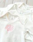 Monogrammed Paty Luxury Knit Newborn Gown