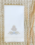 Wheat Bow Personalized Guest Towel