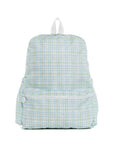Classic Plaid Green TRVL Backpacker