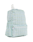 Classic Plaid Green TRVL Backpacker