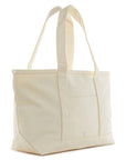 Natural TRVL Medium Tote Coated Canvas