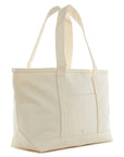 Natural Medium Tote Coated Canvas