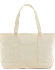 Natural Medium Tote Coated Canvas