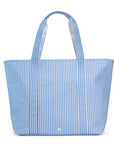 Pimlico Stripe Chambray Personalized TRVL Jumbo Tote