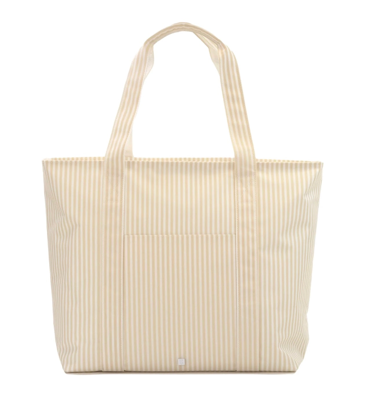 Pimlico Stripe Sand Personalized TRVL Jumbo Tote