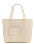 Pimlico Stripe Sand Personalized TRVL Jumbo Tote