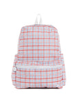 Classic Plaid Red Full-Size Backpacker