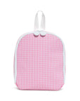 Gingham Pink TRVL Bring It! Lunch Bag