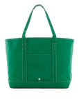 Kelly Green TRVL Maxi Tote Coated Canvas