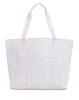Ribbon Floral Pink Jumbo Tote