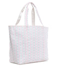 Ribbon Floral Pink Jumbo Tote