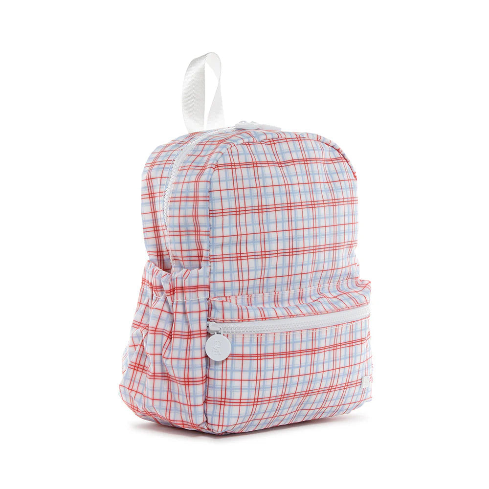 Classic Plaid Red TRVL Mini Backer