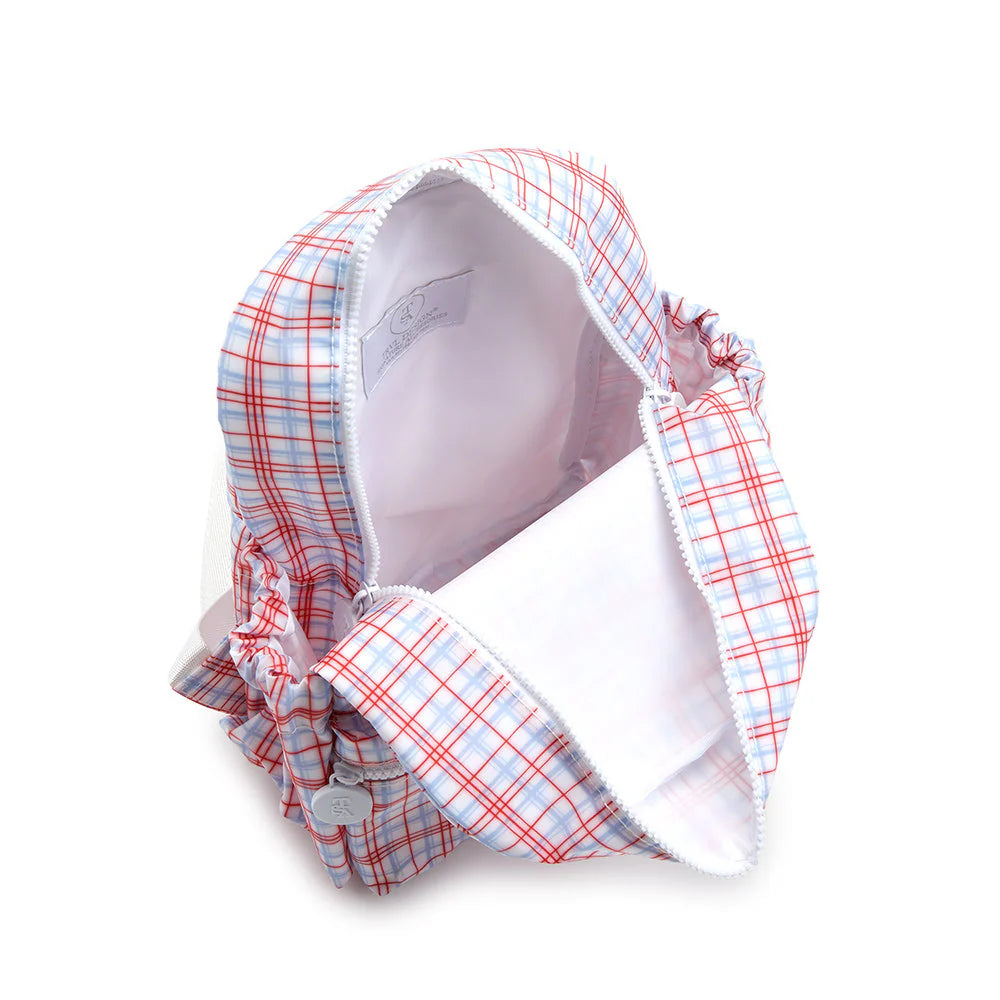 Classic Plaid Red TRVL Mini Backer
