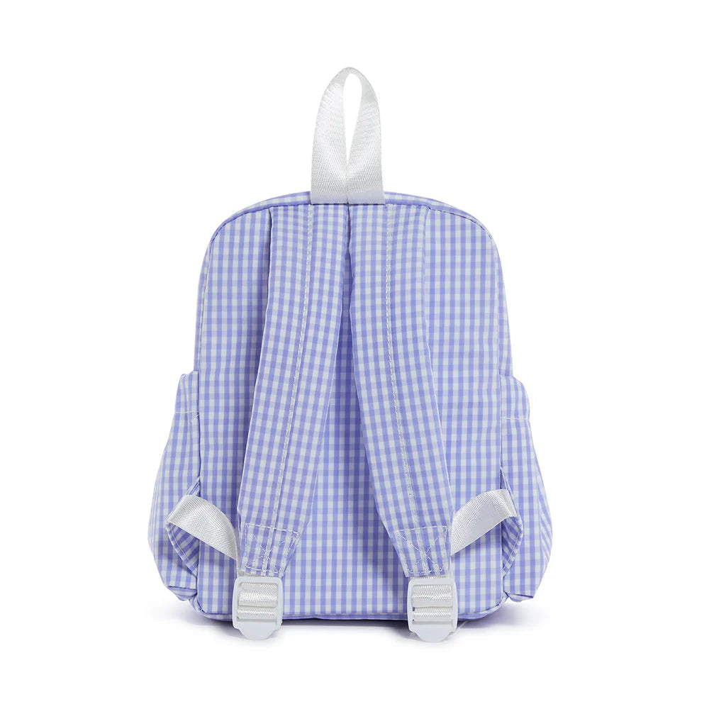 Gingham Lilac TRVL Mini Backer