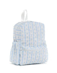Ribbon Floral Blue TRVL Mini Backer