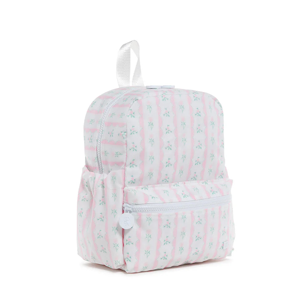 Ribbon Floral Pink TRVL Mini Backer