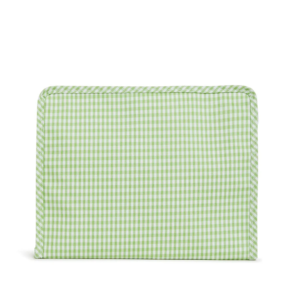 Gingham Leaf TRVL Large Roadie Pouch Bag